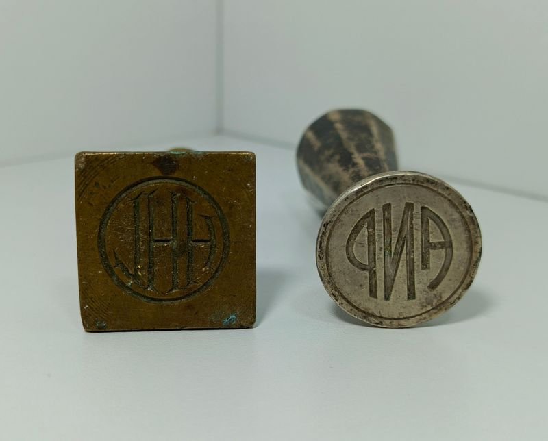 Colección de sellos lacradores antiguos en bronce - imagen 3