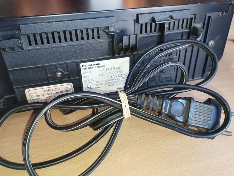 Lector de VHS Panasonic en excelente estado - imagen 3