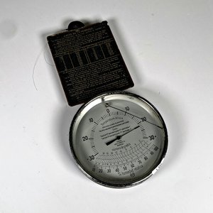 Medidor de Temperatura y Humedad del Aire Antiguo - imagen 2