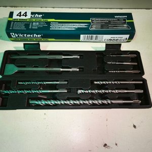 Lote siguiente: Juego de 10 Mechas y Cinceles SDS Plus Victoche