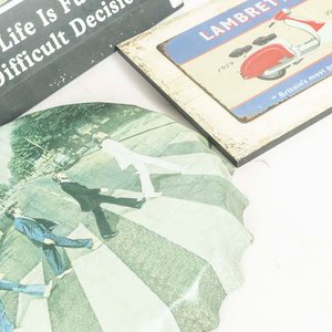 Lote de 3 Carteles Decorativos Modernos - imagen 2