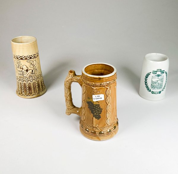 Lote anterior: Tres jarras de cerveza artesanales únicas