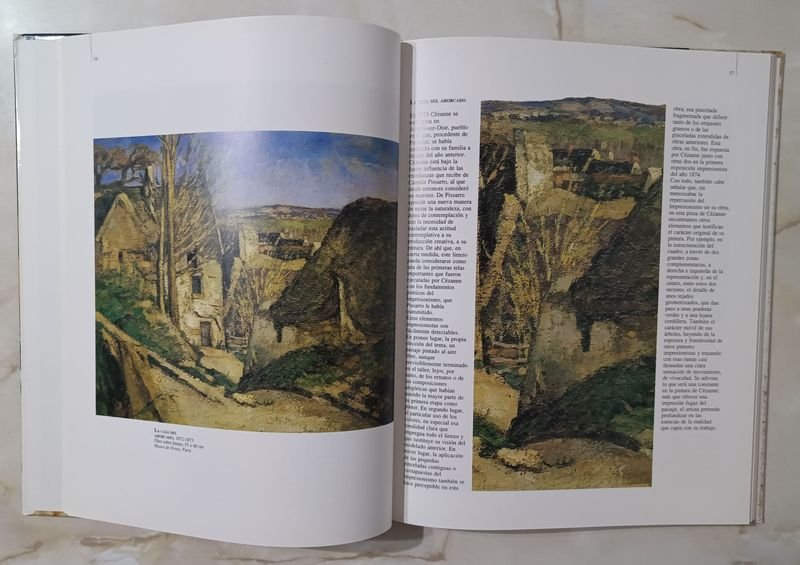 Libro sobre la vida y obra de Paul Cézanne, un artista postimpresionista - imagen 2