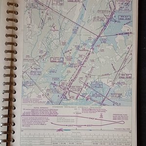Cartas de Vuelo Instrumentales U.S. Department of Commerce Coast and Geodetic Survey Años 50 - imagen 8