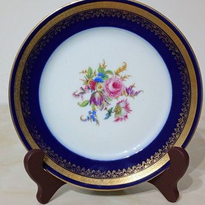 Lote anterior: Plato Decorativo Porcelana Rosenthal Alemania Borde Azul Cobalto y Oro