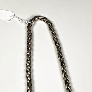 Cadena Gruesa de Plata y Oro con Medalla Religiosa de Plata - imagen 5