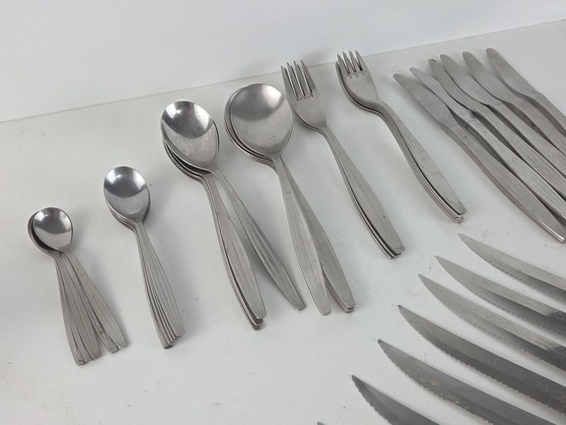 Cubiertos de acero inoxidable para camping y cocina - imagen 6