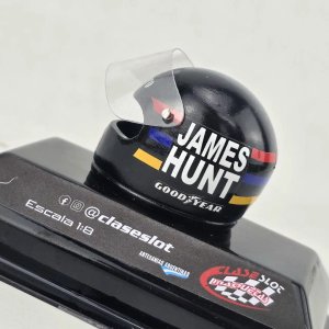 Lote siguiente: Casco Miniatura James Hunt "Goodyear" Escala 1:8