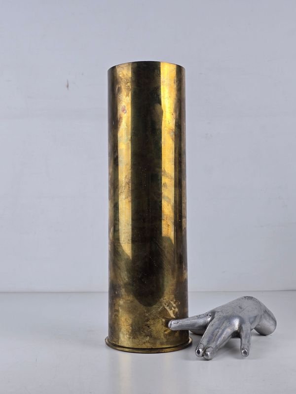 Casquillo de Artillería de Latón Estadounidense 105mm WWII