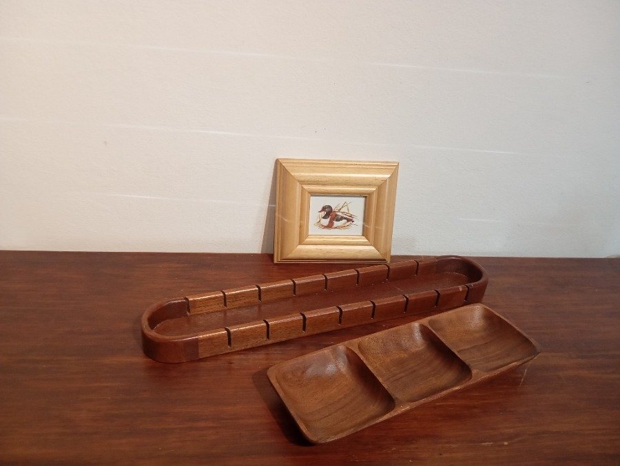 Accesorios para Hogar: Conjunto de marcos y bandejas de madera - imagen 2
