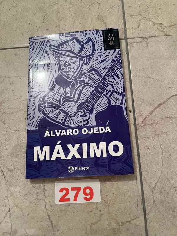Máximo de Álvaro Ojeda - Novela Histórica Uruguaya