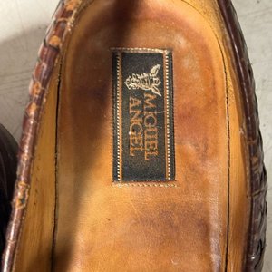 Lote de 3 Pares de Zapatos de Cuero Talle 6 - imagen 7