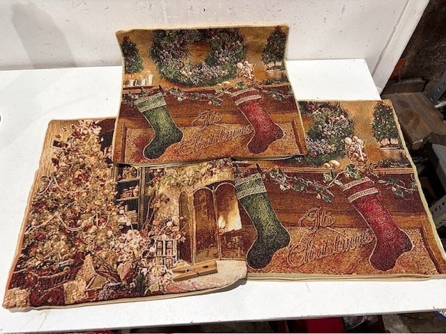 3 Fundas para Almohadones Navideños con Cierre