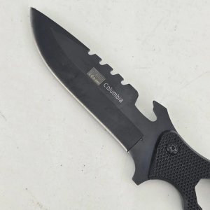 Cuchillo Táctico Plegable Negro Columbia - imagen 2