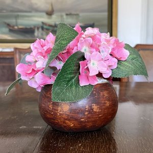 Floreros de Mambu con Flores Artificiales Rosas - imagen 12