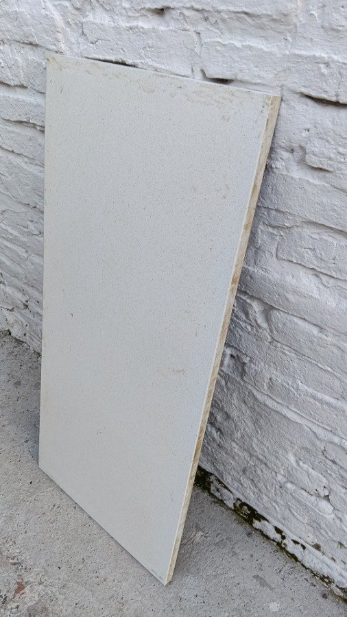 Tapa de Granito Blanco Pulido 38 x 83 cm