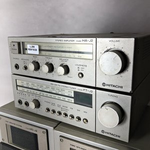 Equipo de Audio Hitachi HA-J2 y FT-J2 con Parlantes HS-J2 - imagen 2