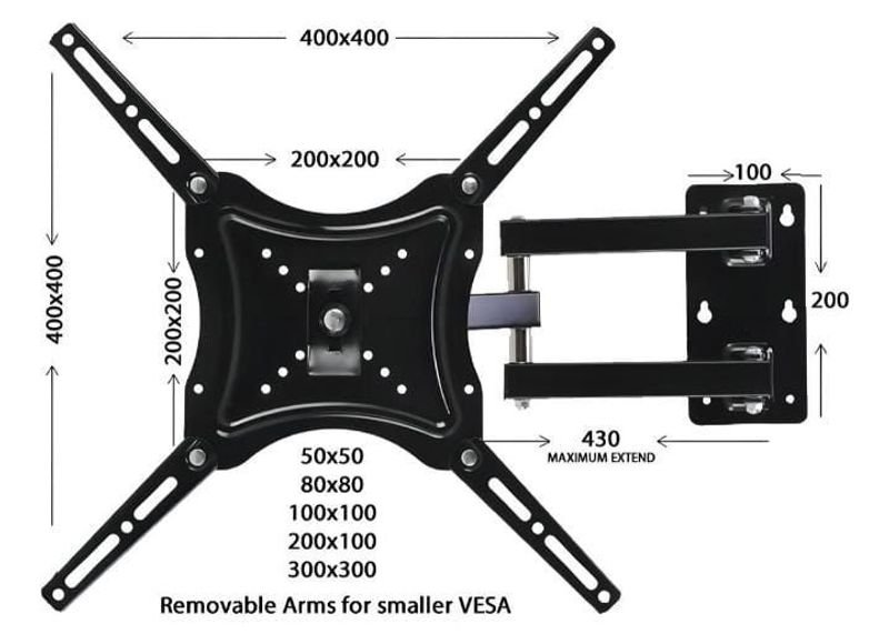 Soporte TV con DVD y cable - imagen 2