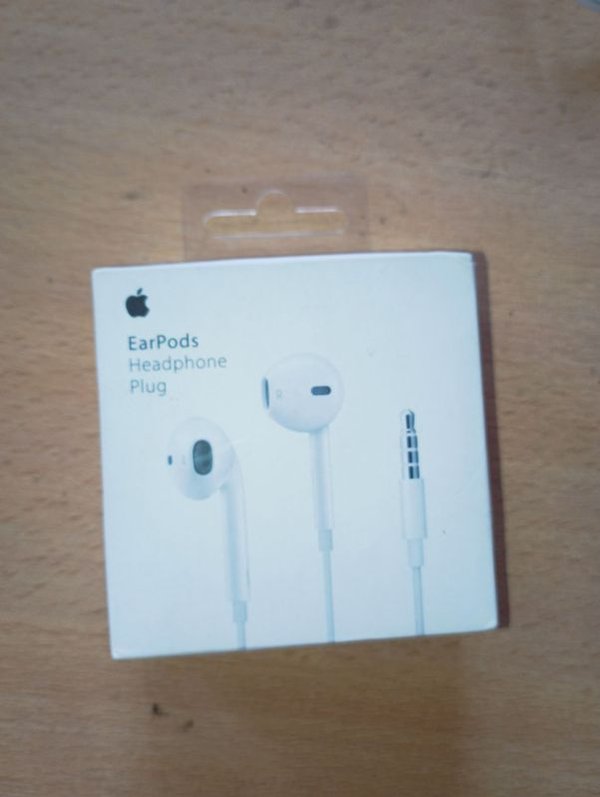 Auriculares originales Iphone - Entrada Jack 3,5 - Funciona 1 solo auricular