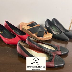 Zapatos de Mujer Talle 39: Stilettos Rojos, Sandalias y Zapatos Negros - imagen 3