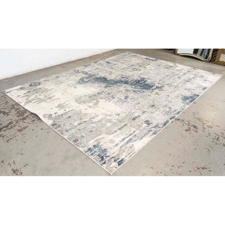 Lote siguiente: Alfombra acrílica vintage con diseño abstracto