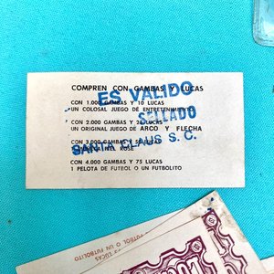 Lote de Billetes Miniatura "Gambas" Tiki-Taka Coleccionables - imagen 6