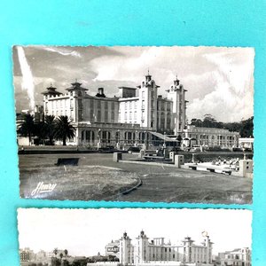 Lote de 3 Postales Antiguas de Montevideo: Palacio Salvo y Catedral - imagen 4