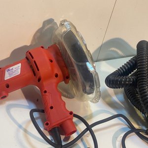 Lijadora de Pared Eléctrica 900W con Disco de 180mm y Manguera - imagen 8