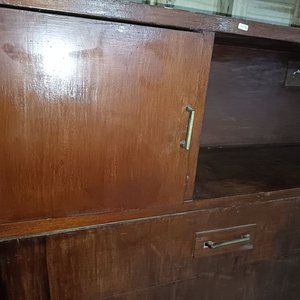 Cama Repisa Antigua de Madera - imagen 3