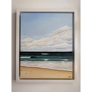 Óleo sobre Lienzo "Efectos de la Naturaleza" de Silvana Fossatti - 50 x 40 cm - imagen 2