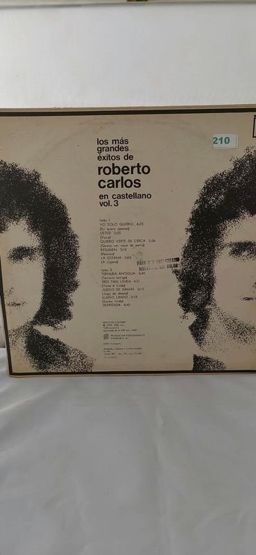 Vinilo Roberto Carlos - Los Más Grandes Éxitos en Castellano Vol. 3
