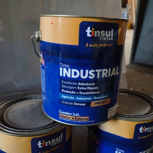 Conjunto 3 Latas Tinta Industrial Tinsul Premium 3,6L - imagen 2