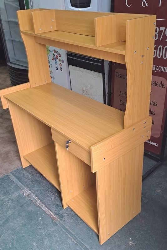 Escritorio de Computadora con Alsada y Cajón - Equipamiento de Oficina - imagen 3