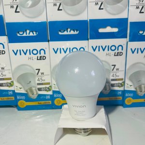 Lote de 30 Lámparas LED Vivion 7W Luz Cálida - imagen 2