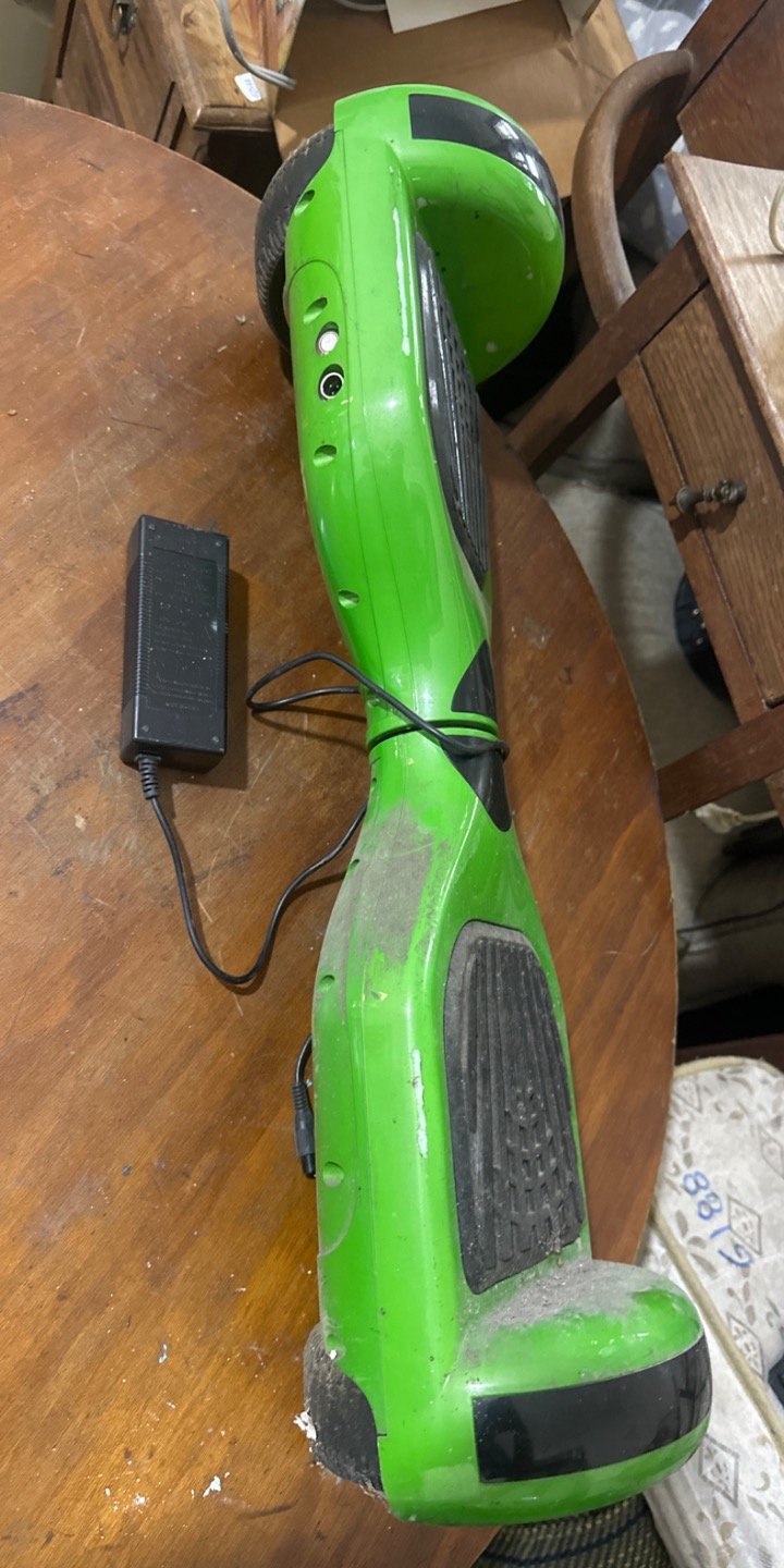 Patineta Eléctrica Verde Funciona
