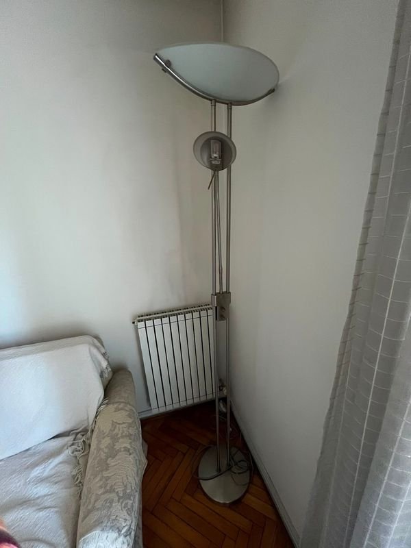Lámpara de Pie Moderna Metal y Vidrio - imagen 1