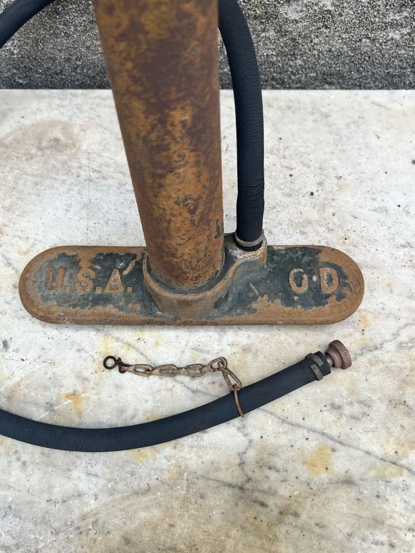 Inflador americano con valvula de bronce para inflar - imagen 2