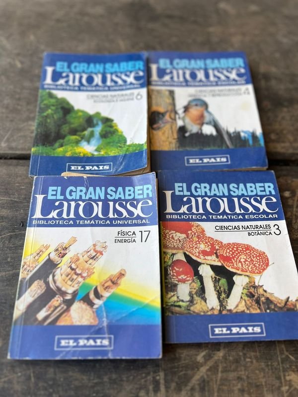 Libros de texto Larousse en excelente condición - imagen 1