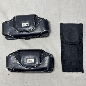 Lote de Accesorios de Cuero y Tiradores: Carteras, Fundas y Tiradores - imagen 2