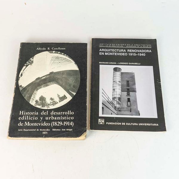 Dos Libros sobre Arquitectura y Urbanismo de Montevideo: Historia Edilicia y Renovadora - imagen 1