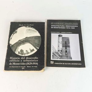 Lote anterior: Dos Libros sobre Arquitectura y Urbanismo de Montevideo: Historia Edilicia y Renovadora