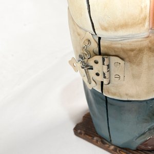 Botellero de Madera con Figura de Cocinero - 46 cm de Altura - imagen 3