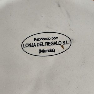 Aceitunero de Cerámica Pintada "Estuve en Benidorm" - imagen 6