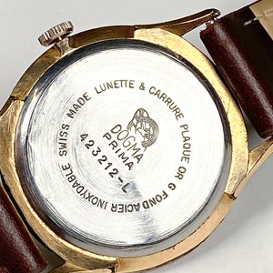 Reloj Pulsera Caballero Dogma "Prima" a Cuerda, Malla de Cuero - imagen 4
