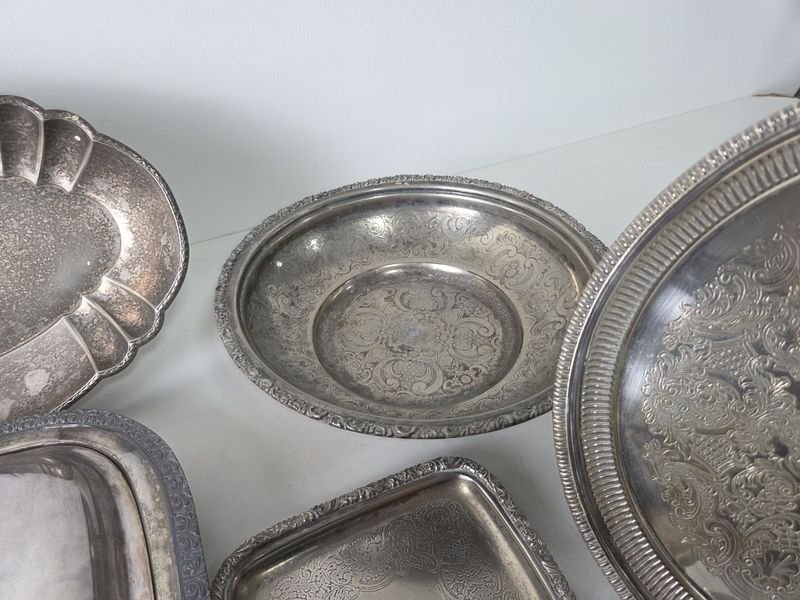 Accesorios de mesa y decoración en plata y metal - imagen 5