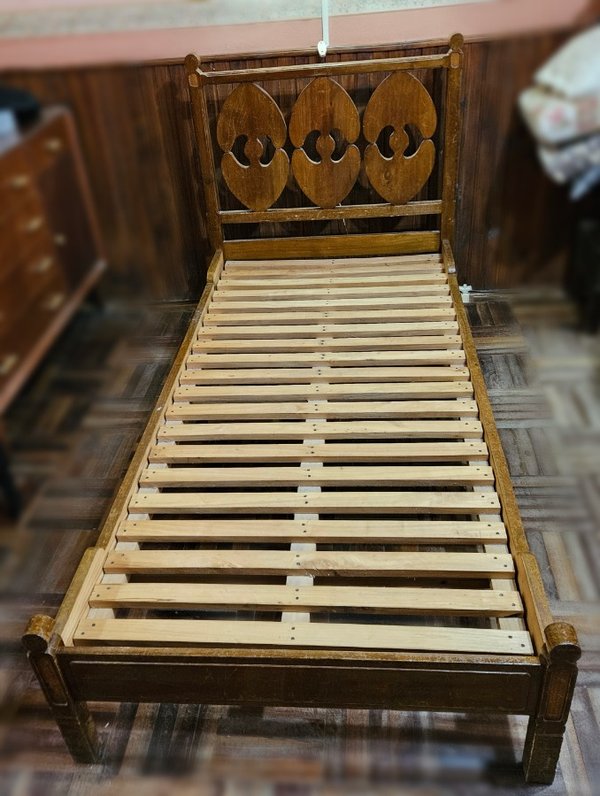 Cama de 1 Plaza Desarmable de Madera