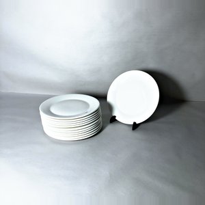Lote anterior: Juego de 12 Platos Lisos de Loza Blanca
