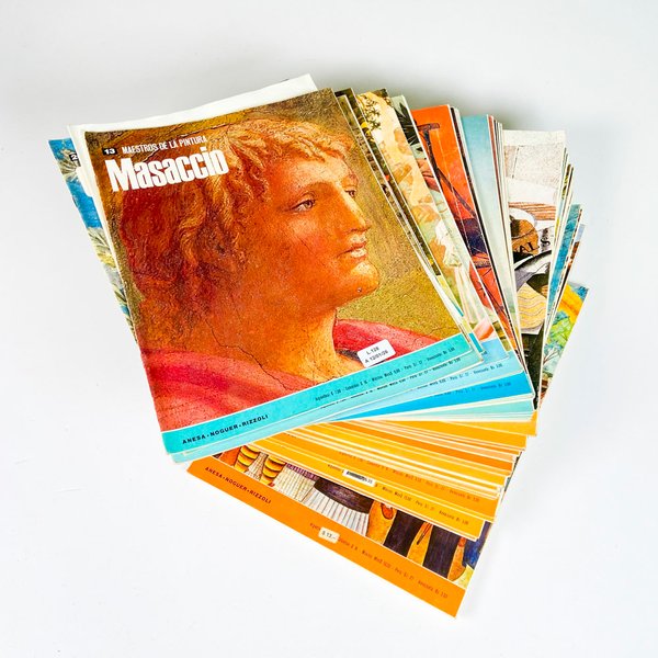 Lote siguiente: Colección de revistas sobre maestros de la pintura