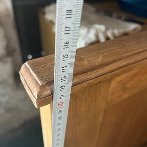 Cama de Plaza y Media de Madera con Elástico - imagen 4