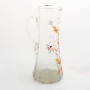 Jarra de Cristal Veneciano con Esmalte Floral - 29cm - imagen 2